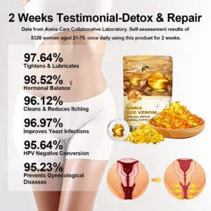 💐𝐒𝐩𝐚𝐫𝐤𝒍𝒚𝒓𝒂® 𝐁𝐞𝐞 𝐕𝐞𝐧𝐨𝐦 𝐍𝐌𝐍 𝐍𝐚𝐭𝐮𝐫𝐚𝐥 𝐑𝐞𝐩𝐚𝐢𝐫 𝐕𝐚𝐠𝐢𝐧𝐚𝐥 𝐂𝐚𝐩𝐬𝐮𝐥𝐞𝐬 [𝐅𝐨𝐫 𝐚𝐥𝐥 𝐯𝐚𝐠𝐢𝐧𝐚𝐥 𝐚𝐧𝐝 𝐡𝐨𝐫𝐦𝐨𝐧𝐚𝐥 𝐩𝐫𝐨𝐛𝐥𝐞𝐦𝐬]